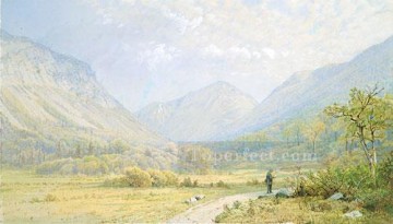 Franconia Notch New Hampshire scenery William Trost Richards Oil Paintings